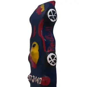 Condoms CONDOMERIE F1 RED BULL XL Handpainted – novelty XL size, decorative handpainted design