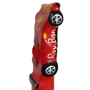 Condoms CONDOMERIE F1 FERRARI XL Handpainted - novelty XL size, decorative design