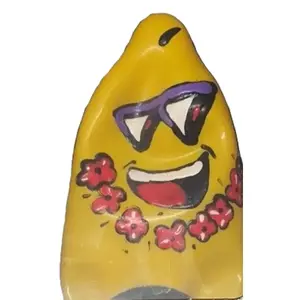 Condoms CONDOMERIE Handpainted Novelty Friki Tiki XL – novelty XL size condoms
