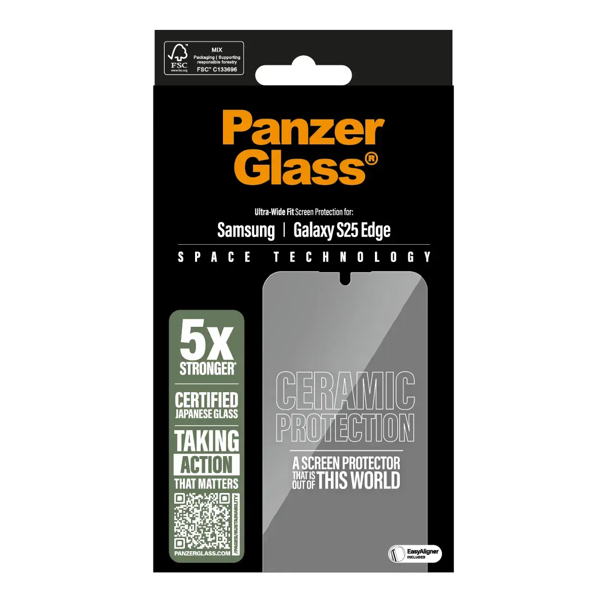 Защитное стекло PanzerGlass Samsung S25 Edge Photo 3