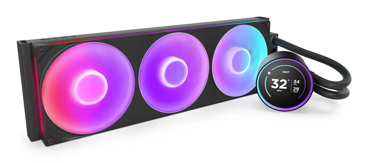 NZXT Kraken Elite 420 RGB all-in-one CPU cooler Photo 2