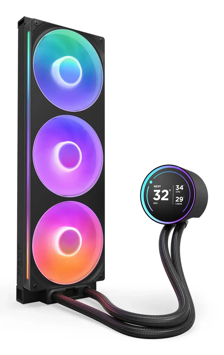 NZXT Kraken Elite 420 RGB all-in-one CPU cooler Photo 3