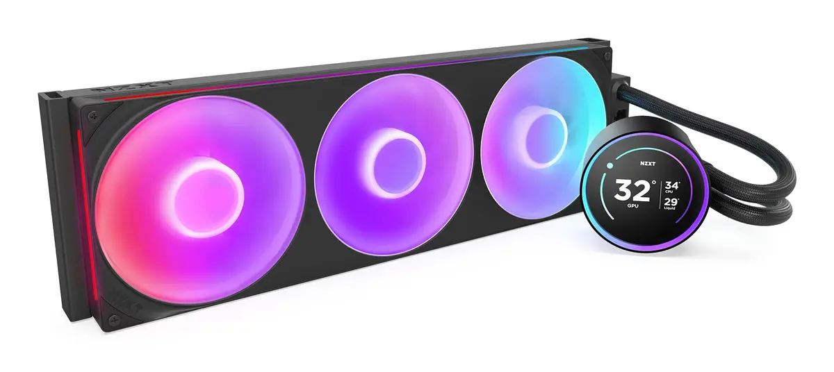 NZXT Kraken Elite 420 RGB all-in-one CPU cooler Photo 4