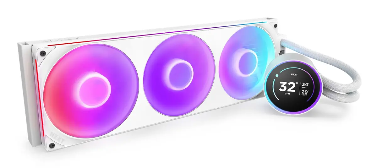 NZXT Kraken Elite 420 RGB šķidruma dzesētājs Photo 2