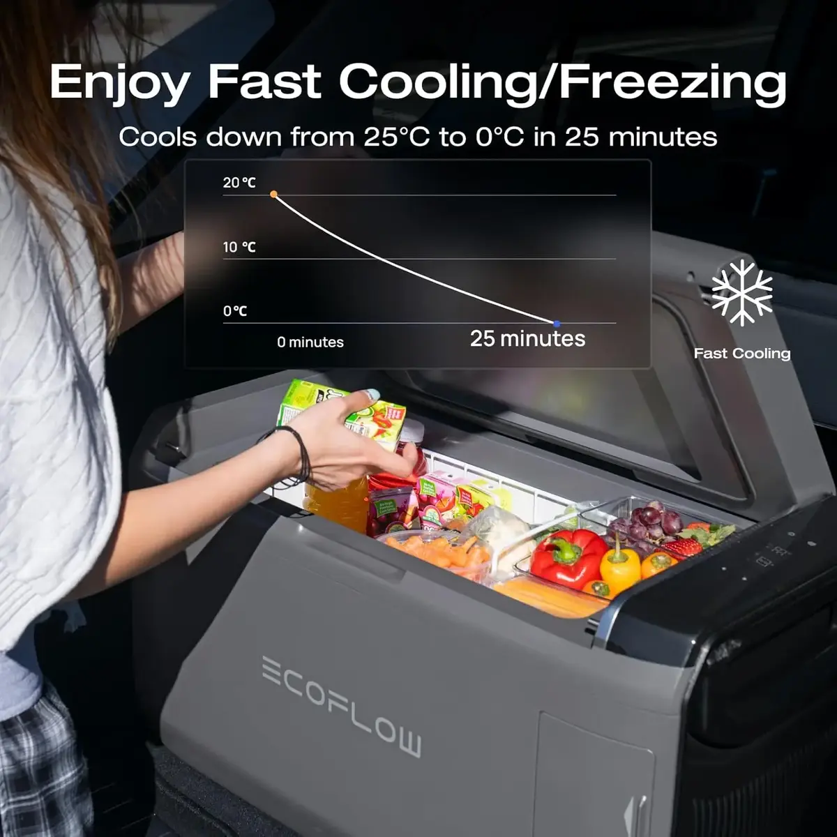 Портативный холодильник EcoFlow Glacier Classic 35L Photo 8