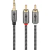Goobay audio cable 5m 3.5mm 2xRCA Photo 2