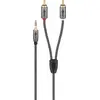 Goobay audio cable 5m 3.5mm 2xRCA Photo 4
