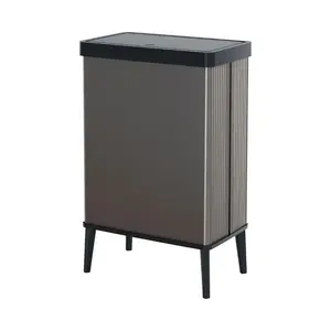 Waste bin Curver Verto High 54L — pearl gray, 54 litres capacity