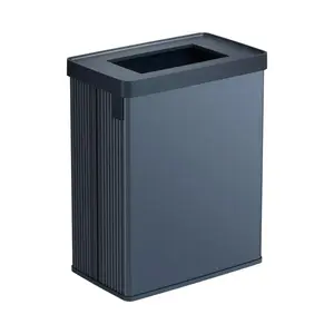 Rectangular waste bin Curver Verto Recycle 54L pearl blue