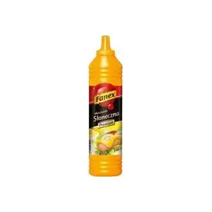 Mustard Fanex Klasiskas Premium 1 kg – classic mustard condiment, 1 kg pack