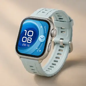 Смарт‑часы HUAWEI WATCH Fit 4 Pro — экран 1,82" (4,62 см), GPS, батарея 400 mAh, корпус 40 мм, синий ремешок