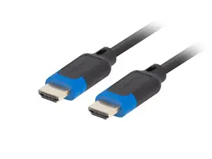 HDMI kabelis LANBERG CA-HDMI-30CC-0030-BK 3 m HDMI Type A vīrietis–vīrietis 48 Gbit/s HDMI 2.1