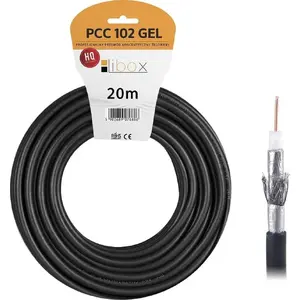 Coaxial cable LIBOX PCC102GEL-20 — gel-filled, 20 m