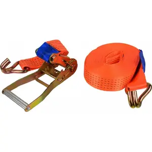 Tie-down strap with ratchet GEKO G02360 — 10 m length, 5 t break strength, 50 mm width