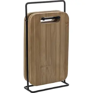 Cutting board set 5_five bamboo 4 pcs