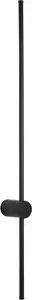 Sienas lampa Italux Vinto WL-73526-80-4K-BL 1x9W LED 4000K melna