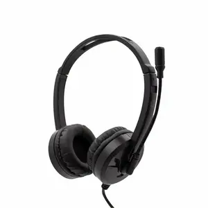 Vadu austiņu komplekts HP 194R3AA — apkārt auss, ar galvas stīpu, 20–20000 Hz, kabelis 1.9 m, melna