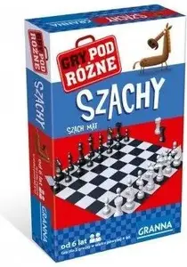 Travel Chess Set Granna Szachy podróżne 341 – compact portable chess game by Granna