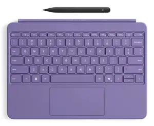 Microsoft Surface Pro Keyboard for 12-inch Tablets, QWERTZ German Layout, Bluetooth, Violet