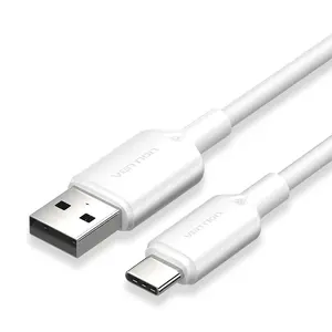 Vention CTQWF USB Kabelis USB 2.0 USB A uz USB C 1 m Balts 60 W 0.48 Gbit/s