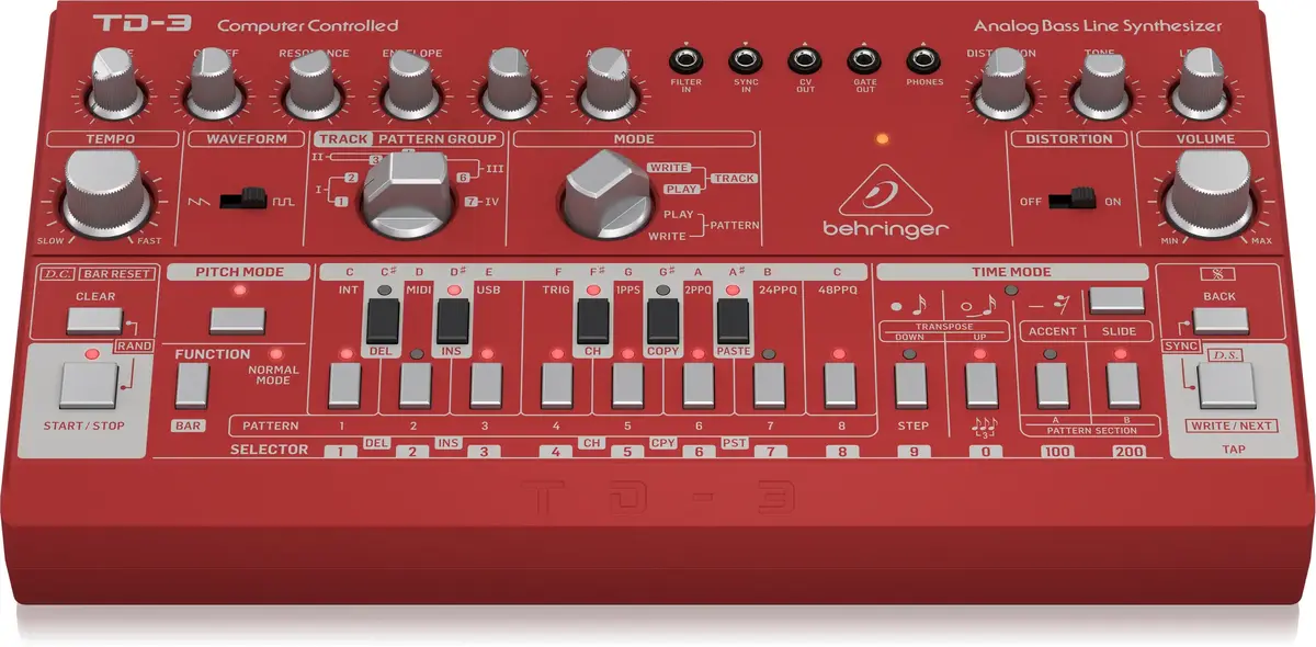 Analog synthesizer Behringer TD-3-RD Photo 2