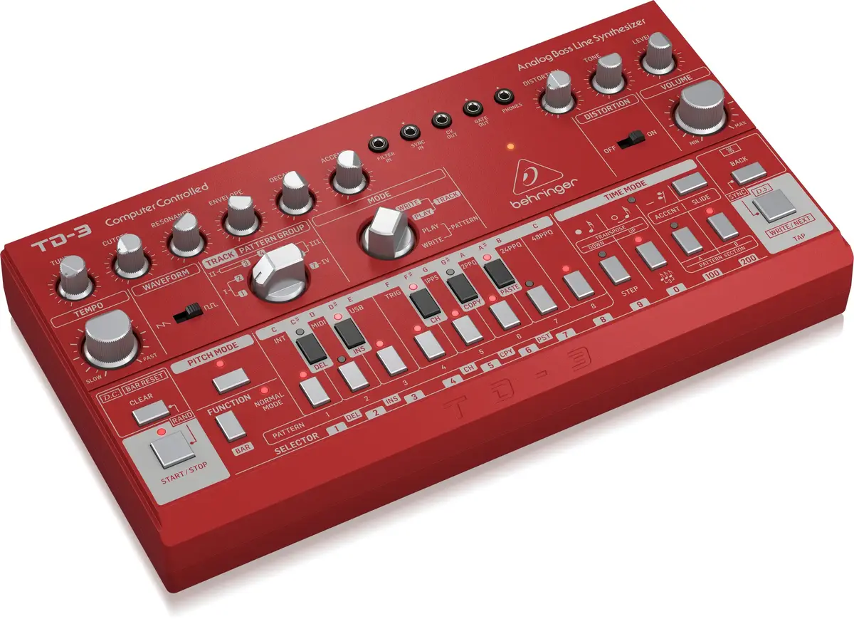 Analog synthesizer Behringer TD-3-RD Photo 3