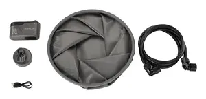 EcoFlow WAVE 3 Camping Shower Bag with Electric Shower and Twist Shower Head