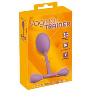 Вагинальный тренажёр you2toys 50048960000 с подпрыгивающими грузиками, силикон, 12×3.5 см, 78 г