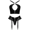 Black Level Underwear Vinyl Top & Thong L Photo 10