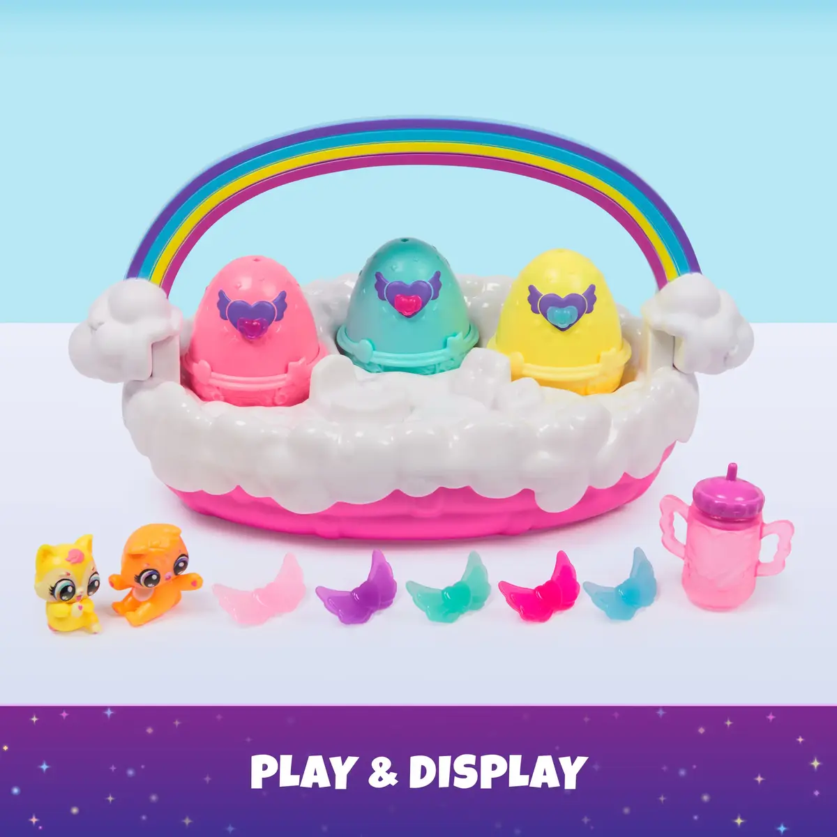 Hatchimals Alive Neona Varavīksnes Lieldienu Groza Rotaļlieta Photo 8