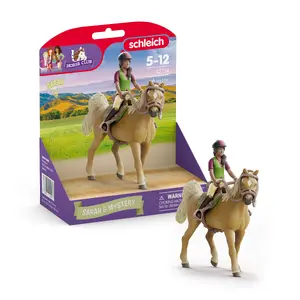 Фигурка лошади Schleich Horse Club Сара и Тайна Многоцветная