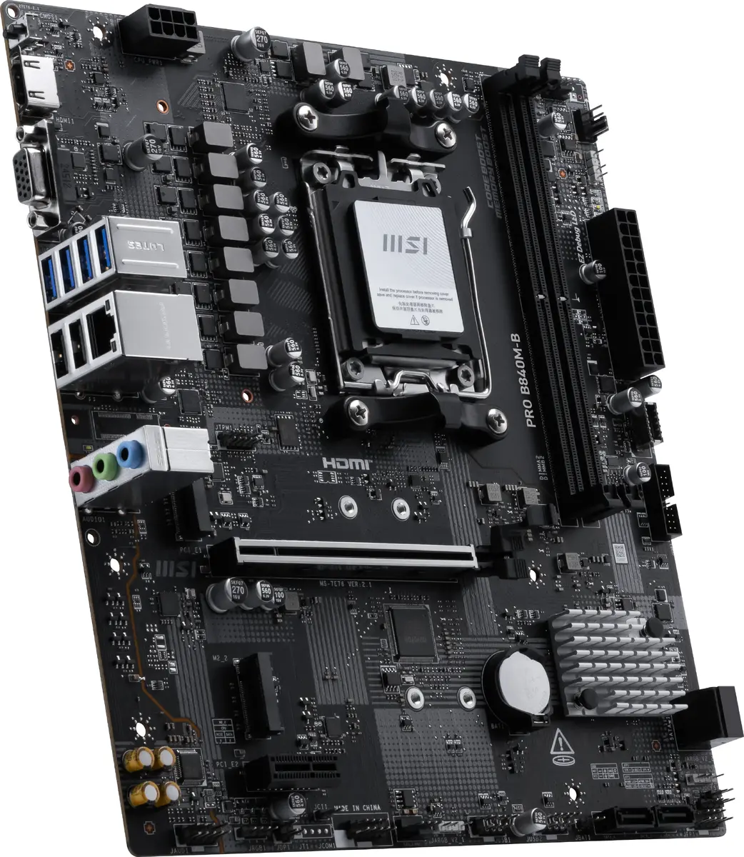 Материнская плата MSI PRO B840M-B Photo 5