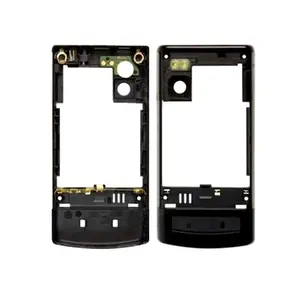 Back case for Nokia 6500 Slide original used – silver/black, Grade A