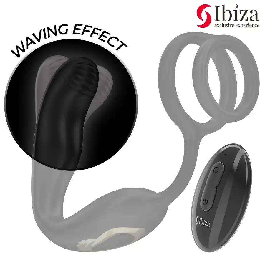 Анальная пробка IBIZA TECHNOLOGY IBIZA — с пультом, вращающаяся Photo 4
