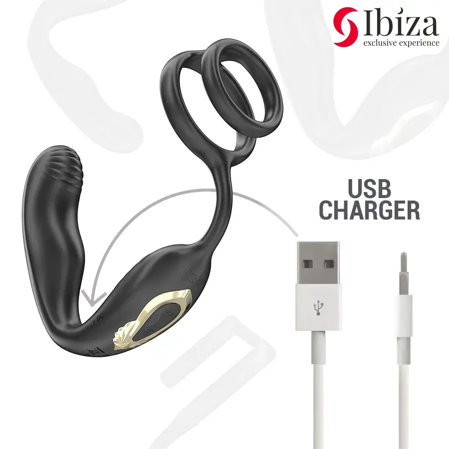 Анальная пробка IBIZA TECHNOLOGY IBIZA — с пультом, вращающаяся Photo 5