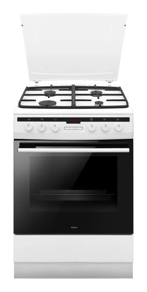 Amica 617GEH3.33HZpTaDpA(W) PIZZA Brīvi stāvoša