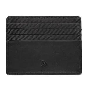 Kredītkaršu turētājs Zippo 2008001 Black — kompakts ādas maks kartēm un skaidrai naudai