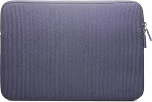 Sleeve for MacBook 14" trunk Ribbed Velvet Sleeve blueberry — protective padded sleeve for 14-inch laptops