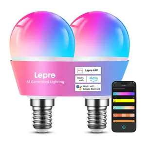 Smart bulb Lepro BP1 E14 800 lm 2700K — Wi‑Fi, tunable white, dimmable