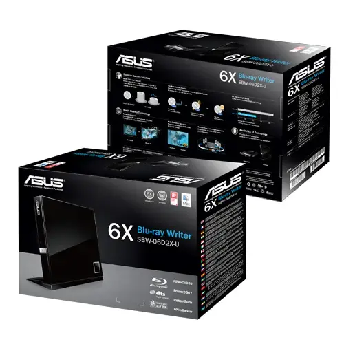 Optical Disc Drive ASUS SBW-06D2X-U Photo 3
