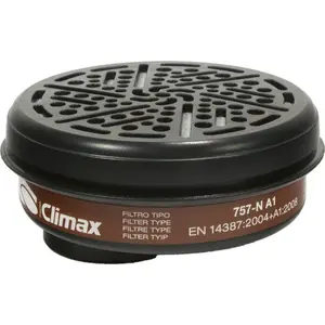 Filter Climax 757-N A1 for half masks 757-S, 742 — single piece