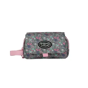 Pencil Case Ocean's Wave OCW SWEET 3 Zippers – Compact school stationery organizer