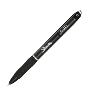 Retractable gel pen Sharpie S-Gel Black 12 pc(s)