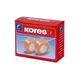 Līmējošā plēve KORES K50312 24 gab. 33 m x 12 mm caurspīdīga