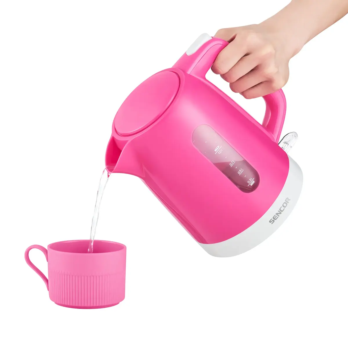 SENCOR SWK1028RS electric kettle 1.7 L 2200 W Photo 4