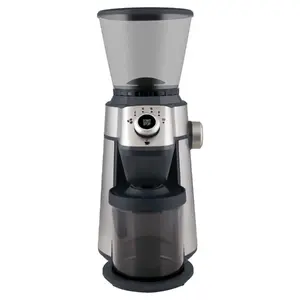 Coffee grinder SENCOR SCG6050SS — steel burrs, 15 grind settings, 2–10 cup portions, 350 g hopper, 150 W