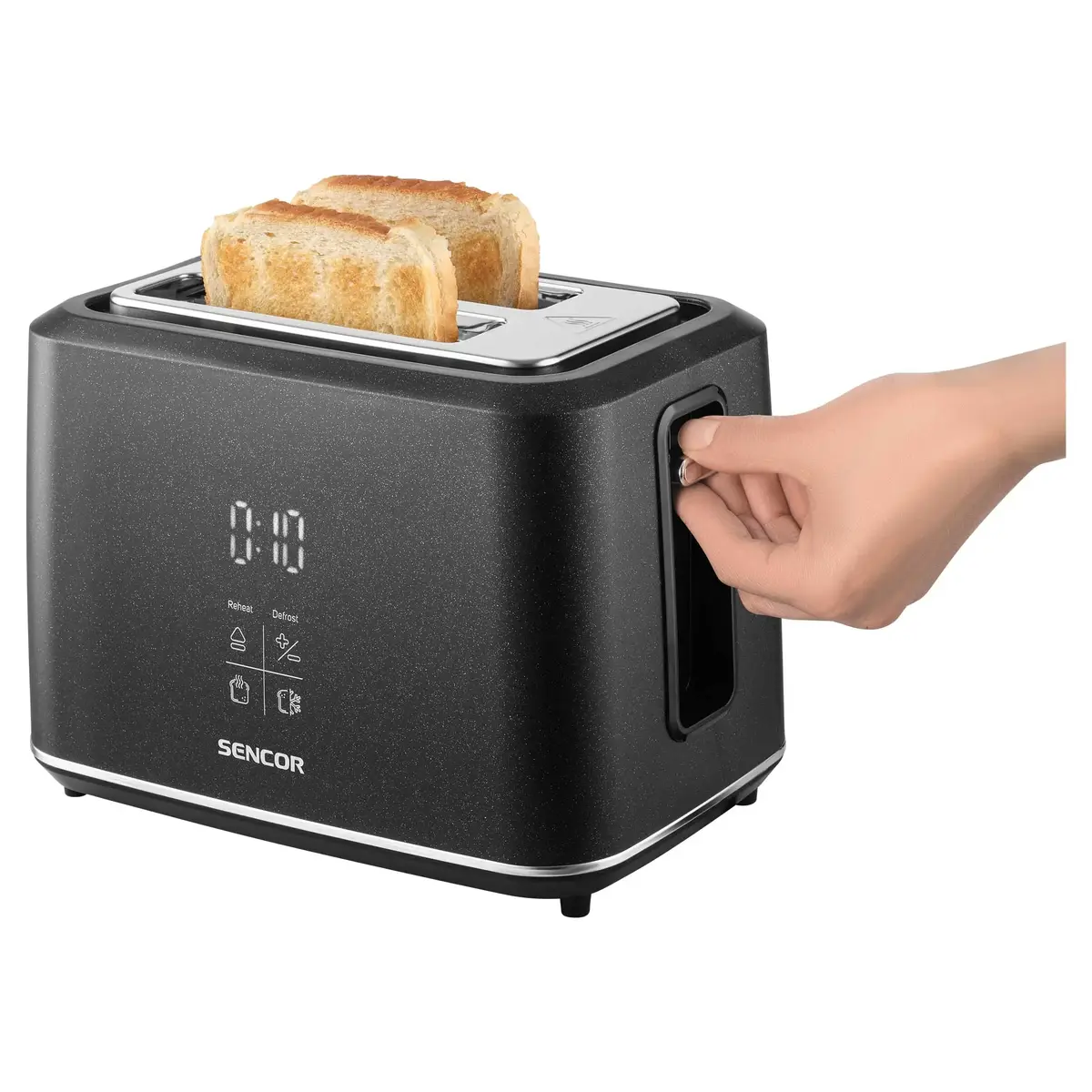 Grauzdētājs SENCOR STS0600BK — 2 šķēles, LED skārienu Photo 6