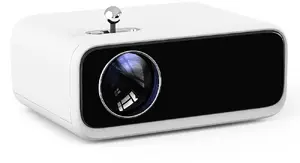Pārnēsājams projektors WANBO Mini Pro WPE01 720p izšķirtspēja, kompakts LED mājas kinoteātrim, ar akumulatora atbalstu