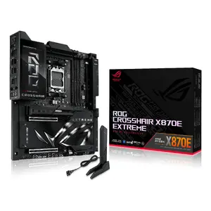 Motherboard ASUS ROG CROSSHAIR X870E EXTREME — AMD X870E, Socket AM5, Extended ATX, DDR5, 4 DIMM, Wi‑Fi 7, 5 Gb LAN, 5x M.2