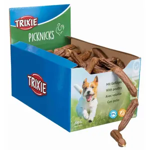 Лакомства для собак Trixie Snack Picknicks Poultry 8 г, упаковка 200 шт — мягкие птицеподобные лакомства для дрессировки